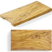 Super Merchant Planche à découper en bois d'olivier, Planche à découper, Marron