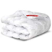 Super Merchant Couette de fleurs 180x200 cm toute l'année en microfibre antiallergique imprimée en silicone