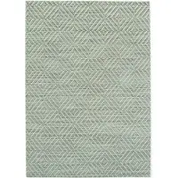 Hendi Set de 6 sets de table à motifs 45x30cm vert.