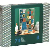 Djeco Atelier créatif 73 pour adultes, Mosaïque artistique,