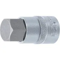 Bgs Embout de tournevis à entraînement carré intérieur 12,5 mm (1/2") hexagone intérieur 22 mm - 5184-H22