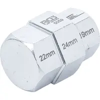 Bgs Douille spéciale moto, 5059, 19-22-24 mm