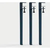 TIPTOE Ensemble de 3 ou 4 Pieds de Table - 43 cm Night Blue | Set of 3