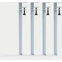 TIPTOE Ensemble de 3 ou 4 Pieds de Table - 43 cm Pale Blue | Set of 4