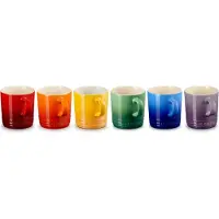 Le Creuset Rainbow, Tasse, Multicolore