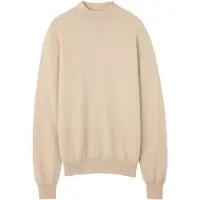 GOBI Cashmere Pull-over 'Men's Essential Mock Neck Cashmere Sweater' beige