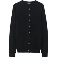 GOBI Cashmere Cardigan 'Essential' noir denim