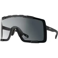 Smith - Lunettes de soleil photochromiques - Syncline Matte Black ChromaPop Photochromic Clear To Gray - Noir