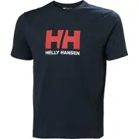 Helly Hansen pour homme. 54596 T-shirt Logo 3.0 navy (M), Casuel, Coton, Manche courte, Marine