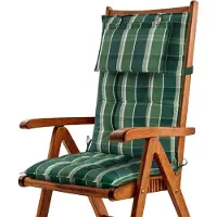 Beautissu Premium Coussin pour dossier haut Sun Sun-HL, 120 x 50 cm, vert