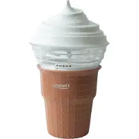 Technaxx Mini sorbetière Lifenaxx LX-059, 330 ml, USB-C, 8 W, blanc/marron