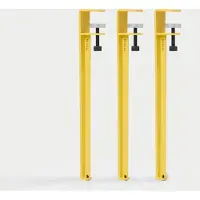 TIPTOE Ensemble de 3 ou 4 Pieds de Table - 43 cm Brioche Yellow | Set of 3
