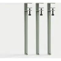TIPTOE Ensemble de 3 ou 4 Pieds de Table - 43 cm Eucalyptus Grey | Set of 3