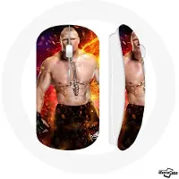 MANIACASE Souris Sans Fil - - Brock Edward Lesnar MMA - USB Wifi Inclus - Compatible Mac et PC - Blanc