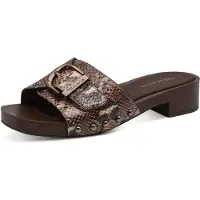 Tamaris Mule marron