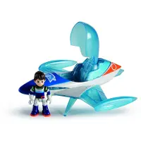 IMC Toys Photon Flyer Miles Véhicule spatial du futur