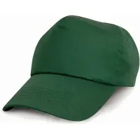 Result Pack 50 Casquette coton vert bouteille - Result RC005X - Taille One Size