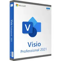 Microsoft Visio Professional 2021, Pack Office, 1 licence(s), Téléchargement de logiciel électronique (ESD)