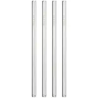 Villeroy & Boch - Purismo Bar Paille En Verre Courte, Set 4 Pcs - Transparent