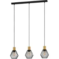 Eglo Lampe à suspension Palmorla 3 lumières