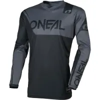 O'Neal Element Racewear Maillot MX Noir/Gris 2XL unisex