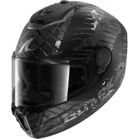 Sharkk Casque Shark Spartan RS Reptaia, noir mat/anthracite, L (59/60)