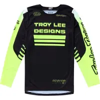 Troy Lee Designs Gp Pro Segment Long Sleeve Jersey Noir L Homme