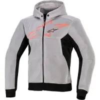 Alpinestars Chrome Superairflow Sweat à capuche zippé moto Taille