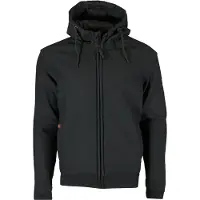 Riding Culture Hoodie Riding Hommes Sweat à capuche zippé pour moto Noir 3XL