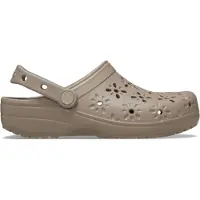 Crocs Classic Floral Cut Out Clogs Marron EU 41-42
