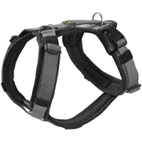 Hunter Harnass Maldon - XS - 34-49 cm - Noir/gris