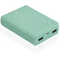 RealPower 197583 Powerbank PB-10k Opal Blue 10.000mAh