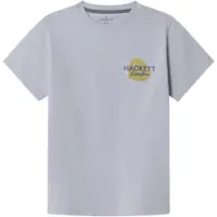 Hackett Seafood Short Sleeve T-shirt Bleu 7 Years Garçon