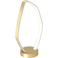 Eglo Lampe de table LED dorée Vallerosa