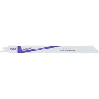 Wolfcraft Lame de scie sabre BiM à denture Vario / Universel : bois tendre, bois clouté, tubes et profilés d'a