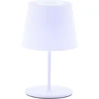 Brilliant Lampe de table Cappo LED Outdoor 35 cm - Réglable en hauteur, RGB & blanc chaud, intensité variable, batterie, USB-C, IP44, lampe résistante aux intempéries pour le jardin et le balcon