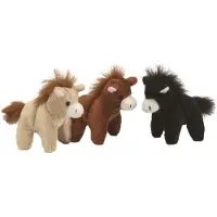 Living Nature - Peluche cheval Mini Buddies - Jouet en peluche
