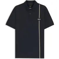 BOSS Active Polo à séchage rapide avec rayure emblématique