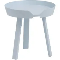 Muuto - Around Table D'appoint/Table de canapé Small Light Blue