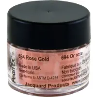 Jacquard Poudre de pigment Jouet Pearl Ex 3 g Or rose créatif