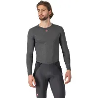 Castelli Medio Long Sleeve Base Layer Gris M Homme