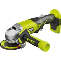 Ryobi Meuleuse d'angle sans fil R18AG-0 18 V ONE+ 115 mm Solo (5133001903) - sans batterie, sans chargeur