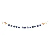 Boland Guirlande avion 3 m, bleu foncé (1 pcs)
