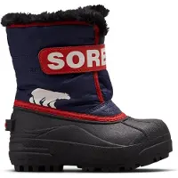 Sorel - Bottes de neige chaudes et résistantes - Childrens Snow Commander Boot Nocturnal Sail Red - Taille Enfant 30 - Navy