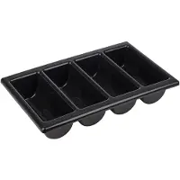 Aps Besteckbehälter GN 1/1, Range-couverts, Gris
