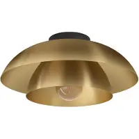 Eglo CENCIARA applique/plafonnier lampe éclairage - H18 x Ø40 cm - noir - 1X40W excl - IP20