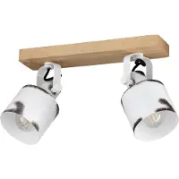 Eglo Spot de plafond rétro Kilburn 2 lumières