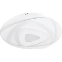 Eglo Plafonnier LED blanc Palagiano Ø 30 cm