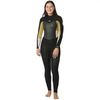 Rip Curl Combinaison En Néoprène à Manches Longues Et Fermeture éclair Dans Le Dos Pour Femme Omega 3/2 Mm Gb Steamer