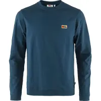 Fjällräven - Sweat en coton organique - Vardag Sweater M Storm en Coton - Taille XS - Bleu